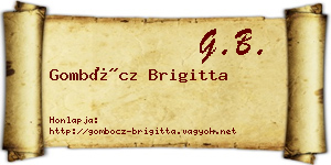Gombócz Brigitta névjegykártya